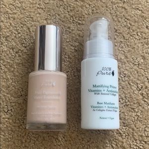 Brand New 100% Pure Foundation and Primer